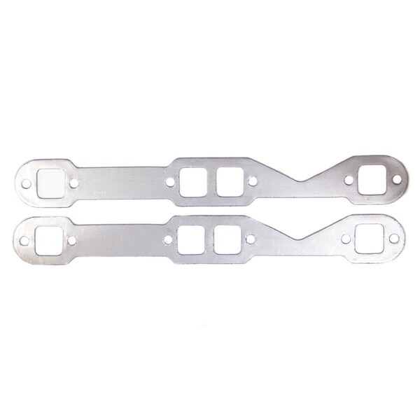 Slugfest Supplies Exhaust Gaskets for Small Block Chevy Stock Square Port SL3617680 - main